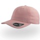 Бейсболка "DAD HAT", розовый, 6 клиньев, 100% хлопок, 280грм2, металлическая застежка 