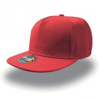 Бейсболка "SNAP FIVE" , красный, 100% акрил, 400г/м2, с логотипом 