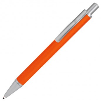 Купить CLASSIC, ручка шариковая, оранжевый/серебристый, металл