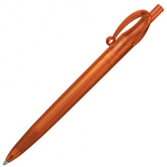 Купить JOCKER, ручка шариковая, фростированный оранжевый, пластик
