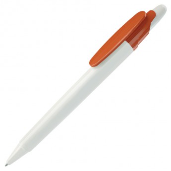 Купить OTTO, ручка шариковая, оранжевый/белый, пластик