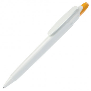 Купить OTTO, ручка шариковая, желтый/белый, пластик