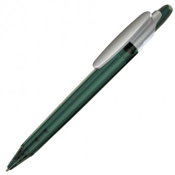 Купить OTTO FROST SAT, ручка шариковая, фростированный зеленый/серебристый клип, пластик