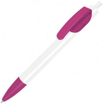 Купить TRIS, ручка шариковая, розовый/белый, пластик