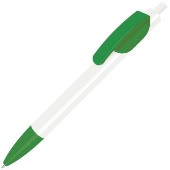Купить TRIS, ручка шариковая, зеленый/белый, пластик