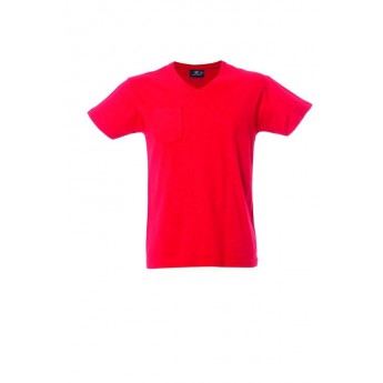 Купить CUBA футболка V-вырез красный, размер XL