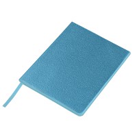 Ежедневник недатированный Arti, B6, голубой металлик, кремовый блок, голубой обрез