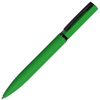 Купить MIRROR BLACK, ручка шариковая, зеленый, металл, софт- покрытие