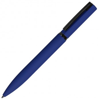 Купить MIRROR BLACK, ручка шариковая, темно-синий, металл, софт- покрытие