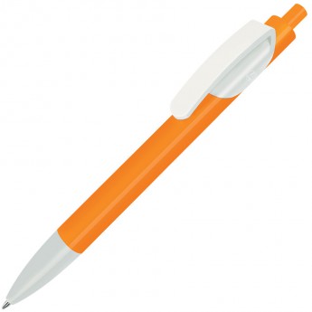 Купить TRIS, ручка шариковая, оранжевый/белый, пластик