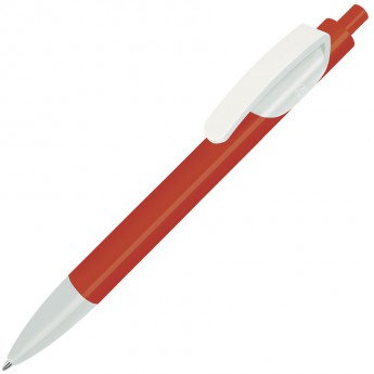 Купить TRIS, ручка шариковая, красный/белый, пластик
