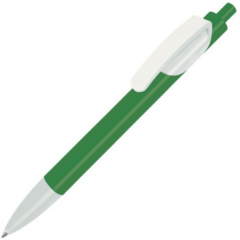 Купить TRIS, ручка шариковая, зеленый/белый, пластик