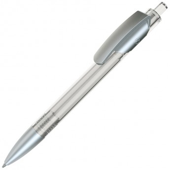 Купить TRIS LX SAT, ручка шариковая, прозрачный белый/серебристый, пластик