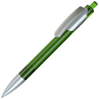 Купить TRIS LX SAT, ручка шариковая, прозрачный зеленый/серебристый, пластик