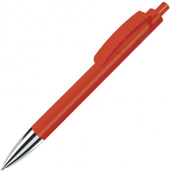 Купить TRIS CHROME, ручка шариковая, красный/хром, пластик