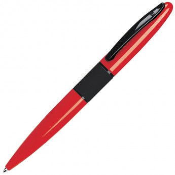 Купить STREETRACER, ручка шариковая, красный/черный, металл