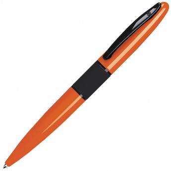 Купить STREETRACER, ручка шариковая, оранжевый/черный, металл