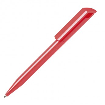 Купить Ручка шариковая ZINK, красный неон, пластик
