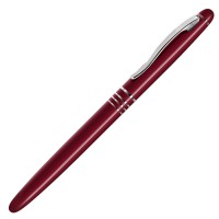 GLANCE, ручка-роллер, красный/хром, металл