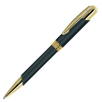 Купить ADVOCATE, ручка шариковая, черный/золотистый, металл