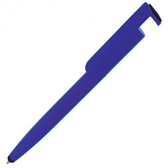 Купить N3, ручка шариковая со стилусом, синий, пластик