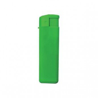 Купить Зажигалка пьезо ISKRA, зеленая, 8,24х2,52х1,17 см, пластик/тампопечать