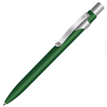 Купить ALPHA, ручка шариковая, зеленый/хром, металл