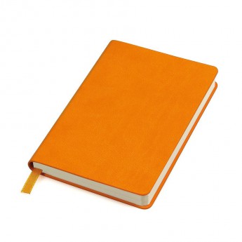 Купить Бизнес-блокнот "URBAN", 130 × 210 мм,  оранжевый,  мягкая обложка,  блок-линейка 