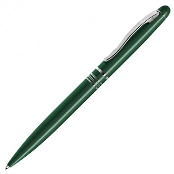 Купить GLANCE, ручка шариковая, зеленый/хром, металл