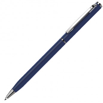 Купить SLIM, ручка шариковая, синий матовый/хром, металл