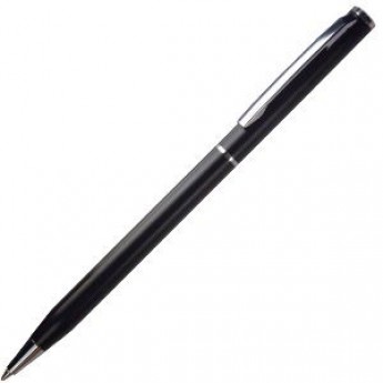Купить SLIM, ручка шариковая, чёрный/хром, металл