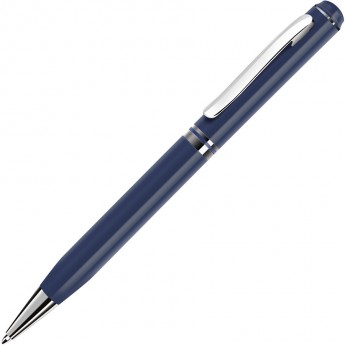 Купить BRILLIANT, ручка шариковая, синий/хром, металл