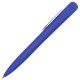 IQ, ручка с флешкой, 4 GB, синий/хром, металл  