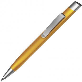 Купить TRIANGULAR, ручка шариковая, желтый/хром, металл