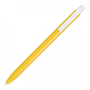Купить ELLE, ручка шариковая, желтый/белый, пластик
