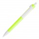 Ручка шариковая FORTE NEON, неоновый желтый/белый, пластик