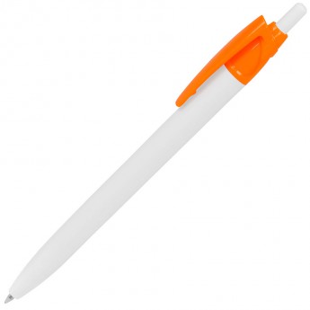 Купить N2, ручка шариковая, оранжевый/белый, пластик