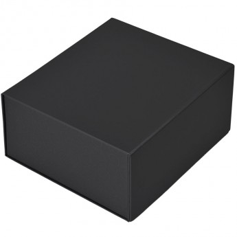 Купить Коробка подарочная складная,  черный, 22 x 20 x 11cm,  кашированный картон,  тиснение, шелкогр