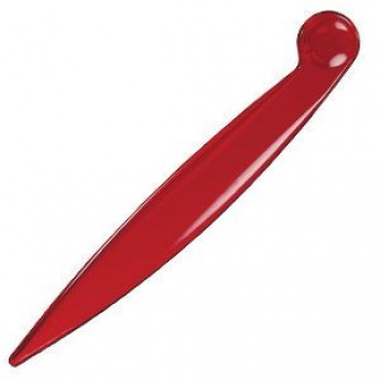 Купить SLIM, нож для корреспонденции, прозрачно-красный, пластик