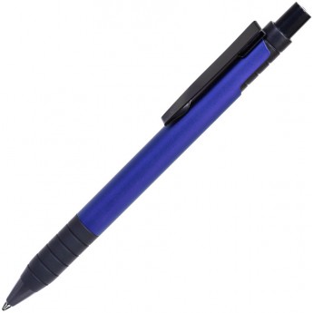 Купить TOWER, ручка шариковая с грипом, синий/черный, металл/прорезиненная поверхность