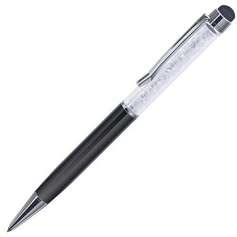 Купить STARTOUCH, ручка шариковая со стилусом для сенсорных экранов, перламутровый черный/хром, металл