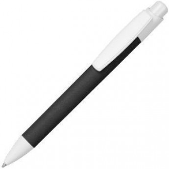 Купить ECO TOUCH, ручка шариковая, черный, картон/пластик