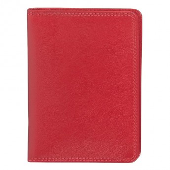 Купить Бумажник водителя "Модена",  10*14 см,  красный, кожа, подарочная упаковка 
