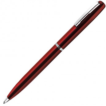 Купить CLICKER, ручка шариковая, красный/хром, металл
