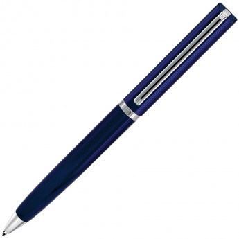 Купить BULLET, ручка шариковая, синий/хром, металл