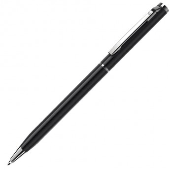 Купить SLIM, ручка шариковая, чёрный/хром, металл