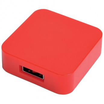 Купить USB flash-карта "Akor" (8Гб),красная, 4х4х1,3см,пластик 