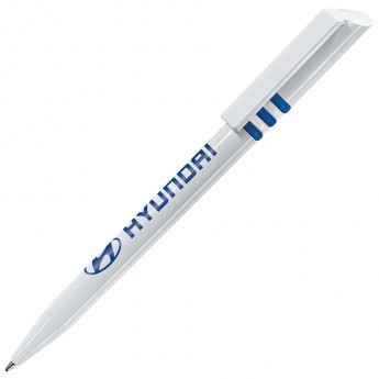 Купить GRIFFE, ручка шариковая, синий/белый, пластик