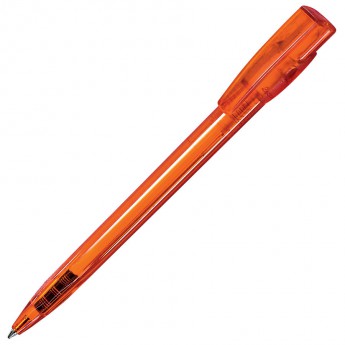 Купить KIKI LX, ручка шариковая, прозрачный оранжевый, пластик