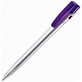 Купить KIKI SAT, ручка шариковая, фиолетовый/серебристый, пластик